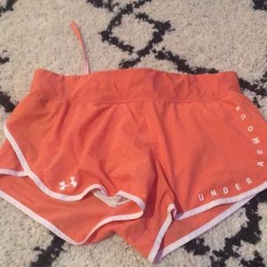 UnderArmor shorts.